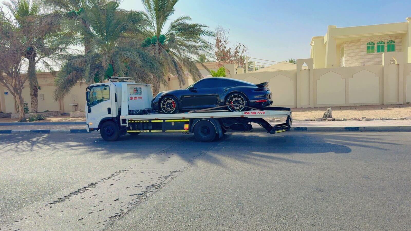 Battery jumpstart – car recovery Abu Dhabi